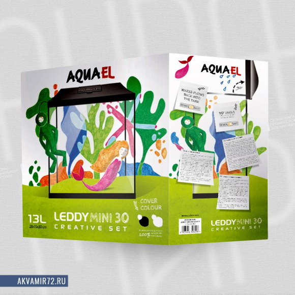 Аквариум Aquael Leddy mini 30 [30х15х28см]
