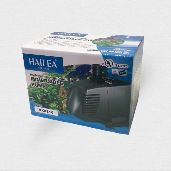 Помпа многофункциональная погружная и внешняя Hailea Immersible Pump HX-8810 16W, 1050л/ч, h=1.4м