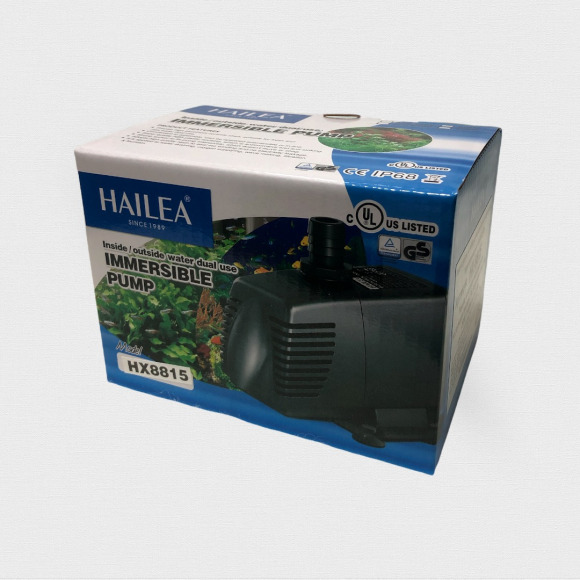 Помпа многофункциональная погружная и внешняя Hailea Immersible Pump HX-8815 20W, 1400л/ч, h=1.8м