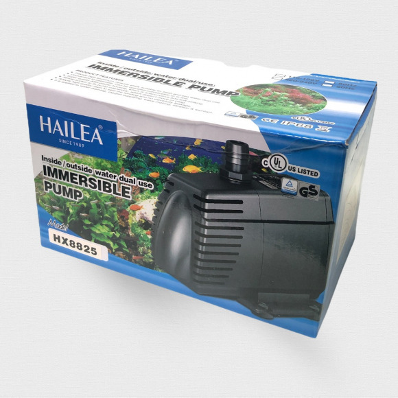 Помпа многофункциональная погружная и внешняя Hailea Immersible Pump HX-8825 35W, 2400л/ч, h=2.15м
