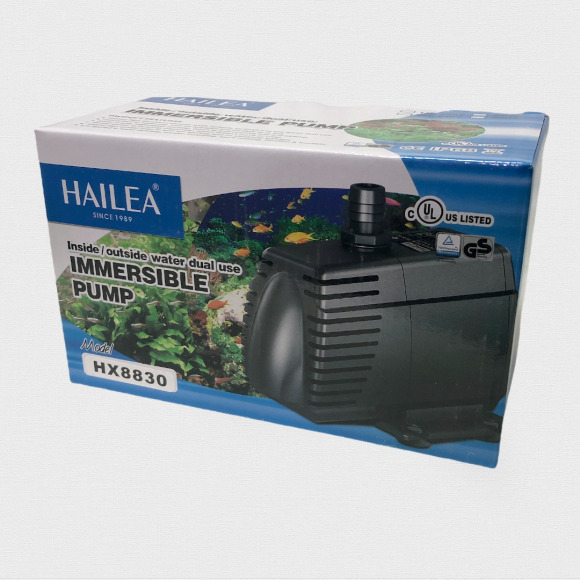 Помпа многофункциональная погружная и внешняя Hailea Immersible Pump HX-8830 45W, 2900л/ч, h=2.3м