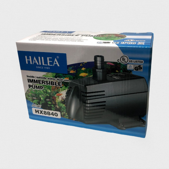 Помпа многофункциональная погружная и внешняя Hailea Immersible Pump HX-8840 70W, 4000л/ч, h=3м