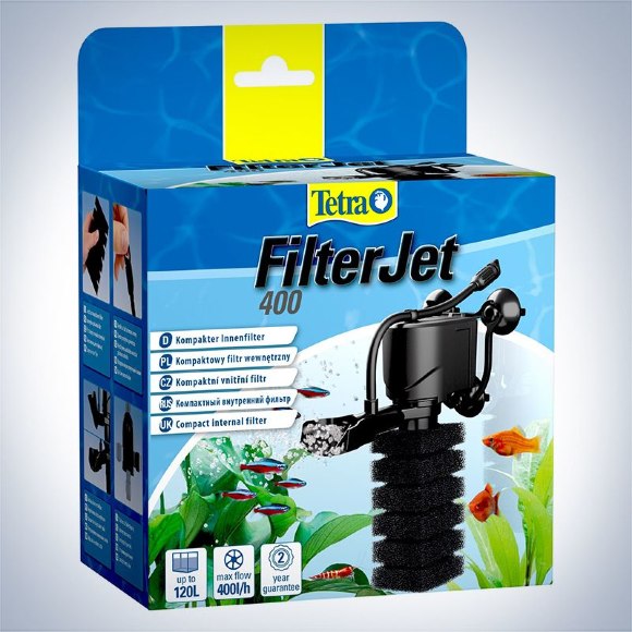Фильтр внутренний Tetra FilterJet 400 для аквариума 50-120л