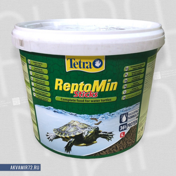 Корм для черепах Tetra ReptoMin Sticks [палочки] 10л