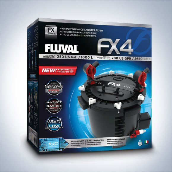 Фильтр внешний Fluval FX4 до 1000л Фильтр внешний Fluval FX4 до 1000л