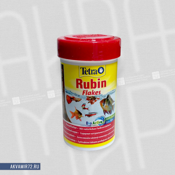 Корм для рыб Tetra Rubin [хлопья для окраса] 100мл