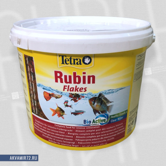 Корм для рыб Tetra Rubin [хлопья для окраса] 10л