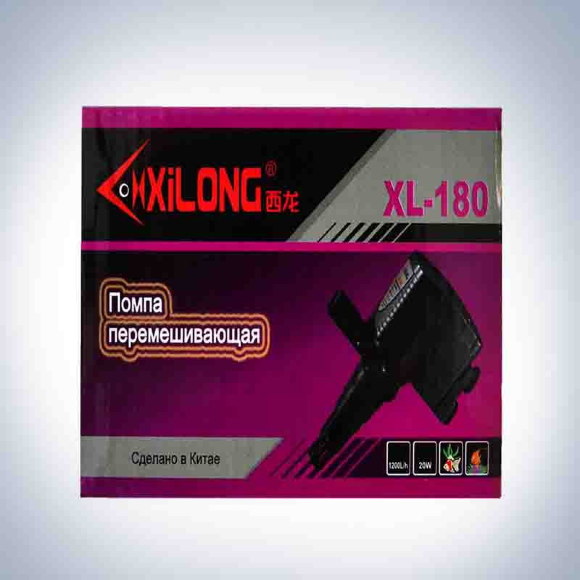 Помпа перемешивающая Xilong XL-180 20Вт, 1200л/ч, h.max 1,2м Помпа перемешивающая Xilong XL-180 20Вт, 1200л/ч, h.max 1,2м