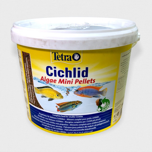 Корм для рыб Tetra Cichlid Algae Mini [растительный] 10л