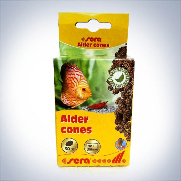 Ольховые шишки для снижения pH-уровня Alder cones, Sera Ольховые шишки для снижения pH-уровня Alder cones, Sera
