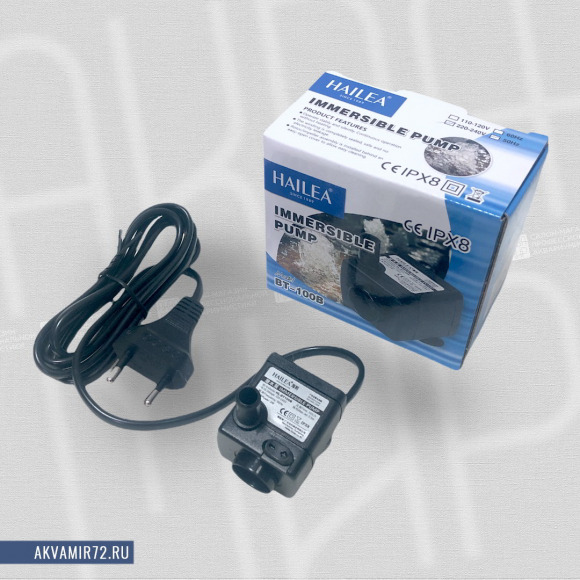 Помпа внутренняя Hailea Multifunctional Pump BT-100B, 150 л/час