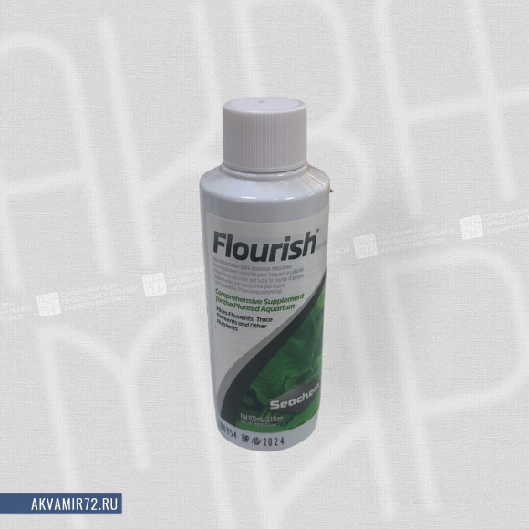 Добавка микроэлементов Seachem Flourish [5мл на 250л] 100мл