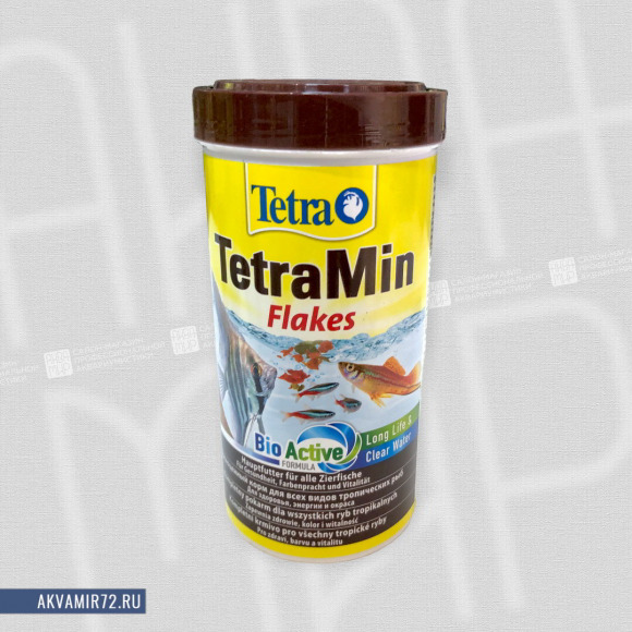 Корм для рыб Tetra Min Flakes [хлопья] 500мл