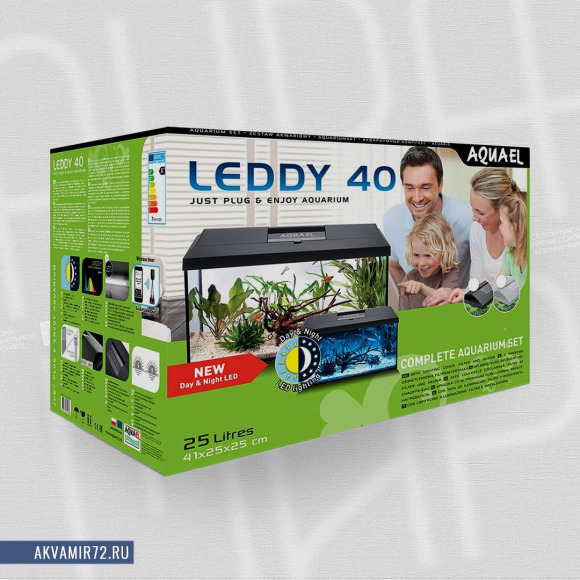 Аквариум Aquael LEDDY SET PLUS D&N 40 2.0