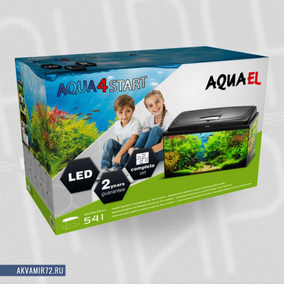 Аквариум Aquael AQUA4 START 60 D&N 2.0 [прямой]