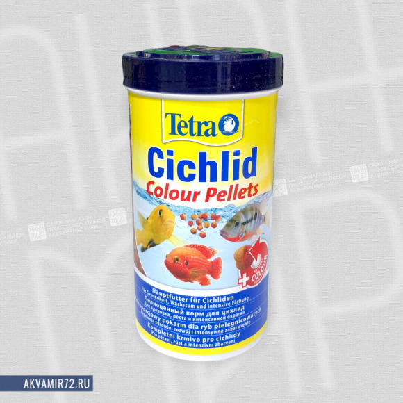 Корм для рыб Tetra Cichlid Colour 500мл