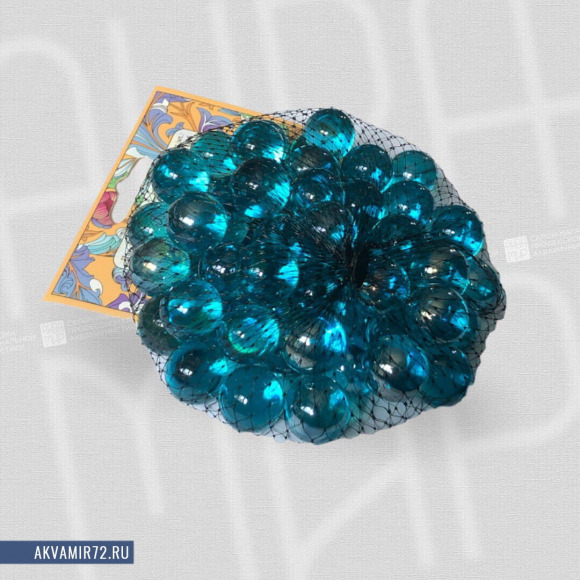 Стеклянные шарики Марблс Blumentag 16мм (голубые) Стеклянные шарики Марблс Blumentag 16мм (голубые)